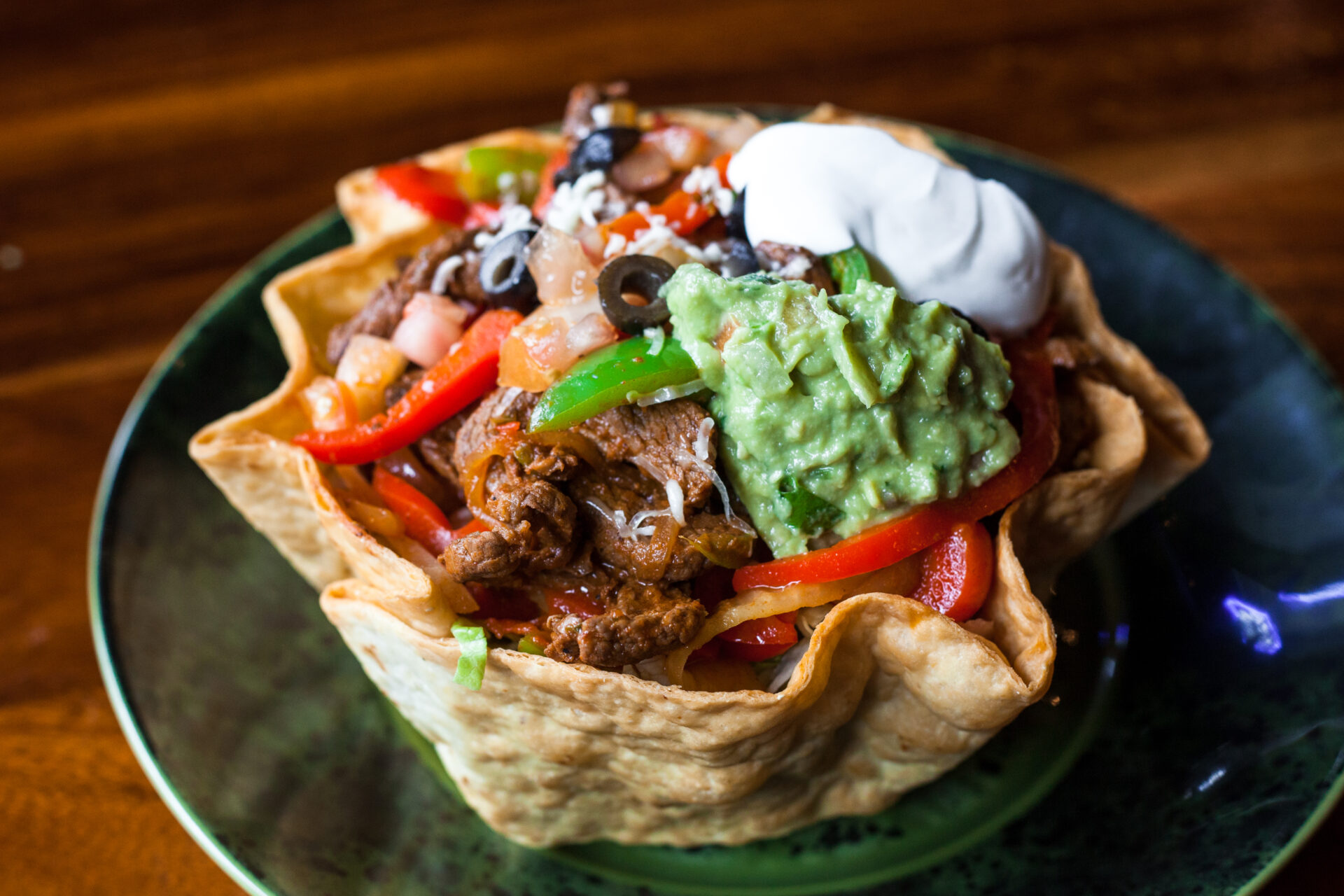 Deluxe Fajita Taco Salad